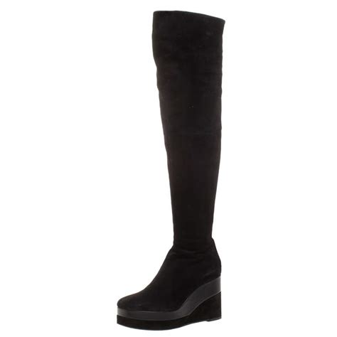 Hermes wedge boots